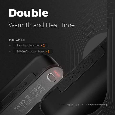 Ocoopa Ocoopa UT2s - Rechargeable Hand Warmers & Power Bank Accessory