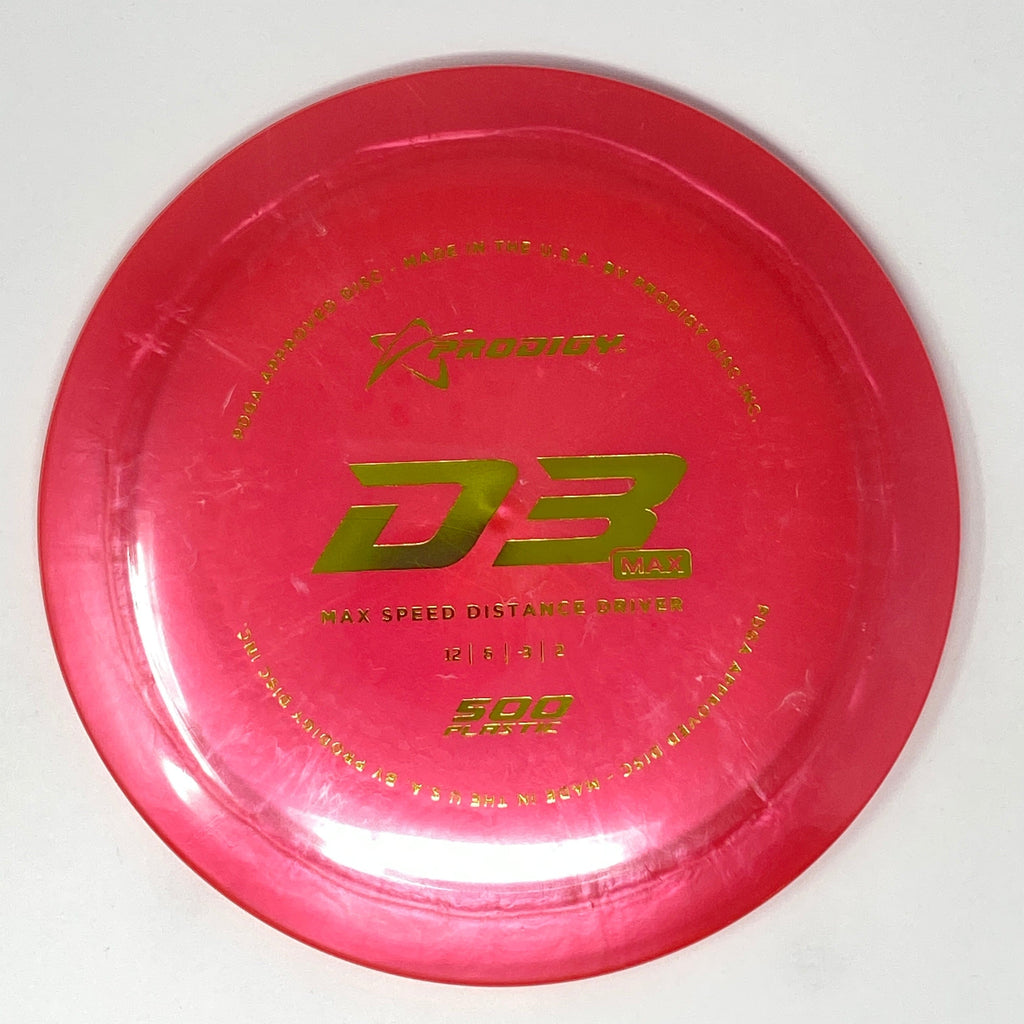 Prodigy D3 Max (500) Distance Driver