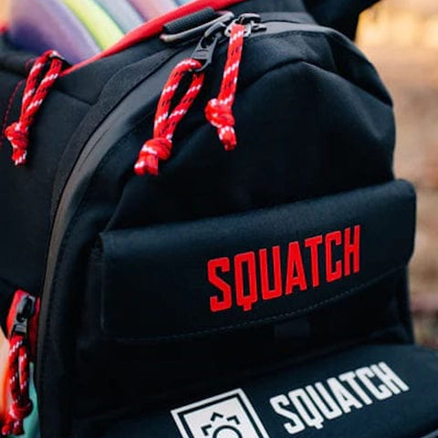 Squatch Disc Golf Squatch Disc Golf Bag (Legend 3.0 Disc Golf Bag with Cooler, 40+ Disc Capacity) Bag