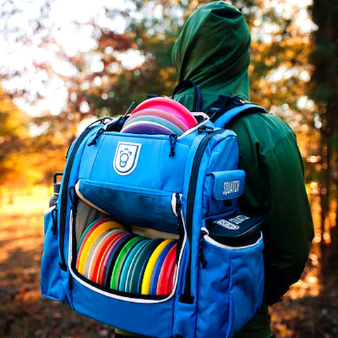 Squatch Disc Golf Squatch Disc Golf Bag (Legend 3.0 Disc Golf Bag with Cooler, 40+ Disc Capacity) Bag