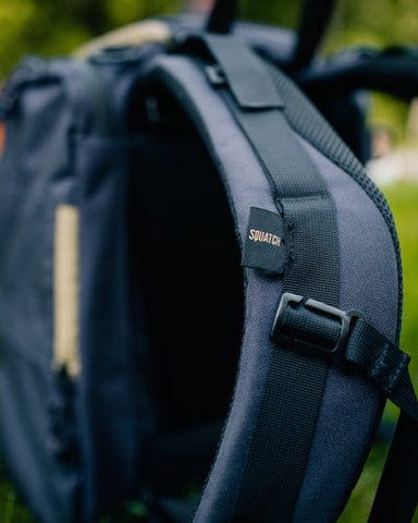Squatch Disc Golf Squatch Disc Golf Bag (Lore 2.0 Bag with Cooler, 28+ Disc Capacity) Bag