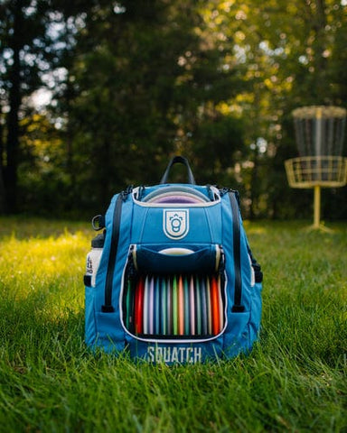 Squatch Disc Golf Squatch Disc Golf Bag (Lore 2.0 Bag with Cooler, 28+ Disc Capacity) Bag
