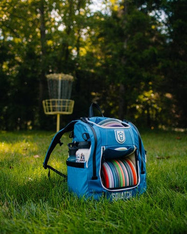 Squatch Disc Golf Squatch Disc Golf Bag (Lore 2.0 Bag with Cooler, 28+ Disc Capacity) Bag
