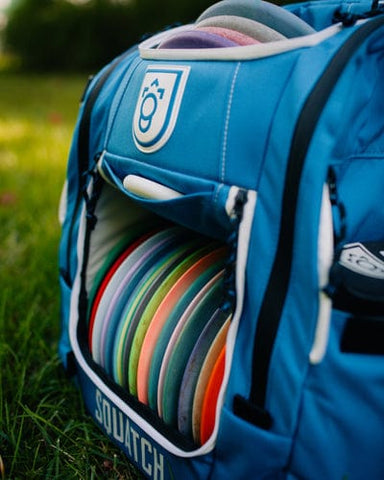 Squatch Disc Golf Squatch Disc Golf Bag (Lore 2.0 Bag with Cooler, 28+ Disc Capacity) Bag