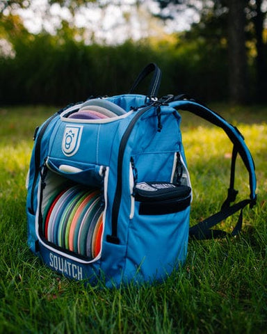 Squatch Disc Golf Squatch Disc Golf Bag (Lore 2.0 Bag with Cooler, 28+ Disc Capacity) Bag