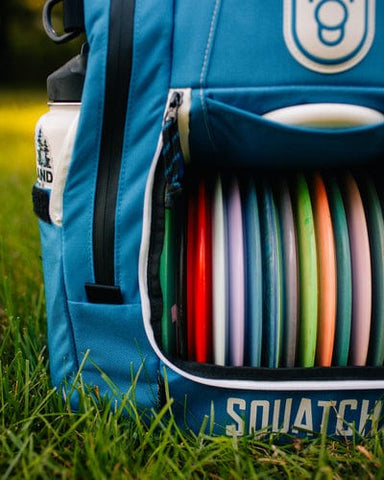 Squatch Disc Golf Squatch Disc Golf Bag (Lore 2.0 Bag with Cooler, 28+ Disc Capacity) Bag