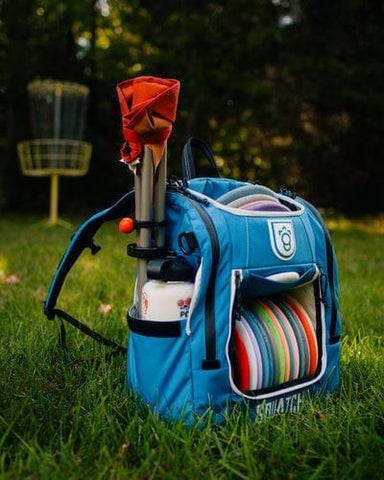 Squatch Disc Golf Squatch Disc Golf Bag (Lore 2.0 Bag with Cooler, 28+ Disc Capacity) Bag