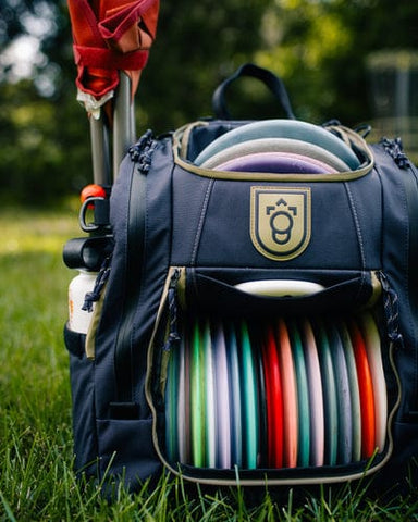 Squatch Disc Golf Squatch Disc Golf Bag (Lore 2.0 Bag with Cooler, 28+ Disc Capacity) Bag