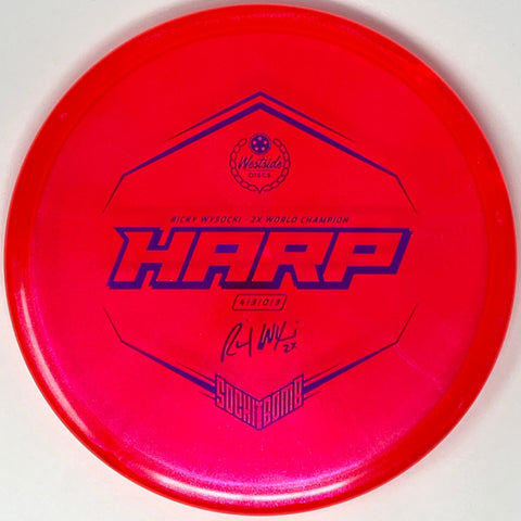 Westside Discs Harp (VIP Ice Glimmer - Ricky "Sockibomb" Wysocki) Putt & Approach