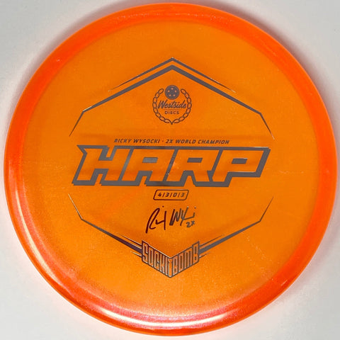 Westside Discs Harp (VIP Ice Glimmer - Ricky "Sockibomb" Wysocki) Putt & Approach