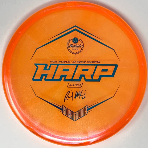 Westside Discs Harp (VIP Ice Glimmer - Ricky "Sockibomb" Wysocki) Putt & Approach