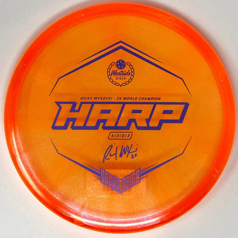 Westside Discs Harp (VIP Ice Glimmer - Ricky "Sockibomb" Wysocki) Putt & Approach