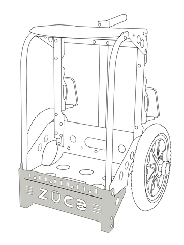 Zuca ZÜCA Accessory (Backpack LG Disc Golf Cart Front-Wrapper) Bag