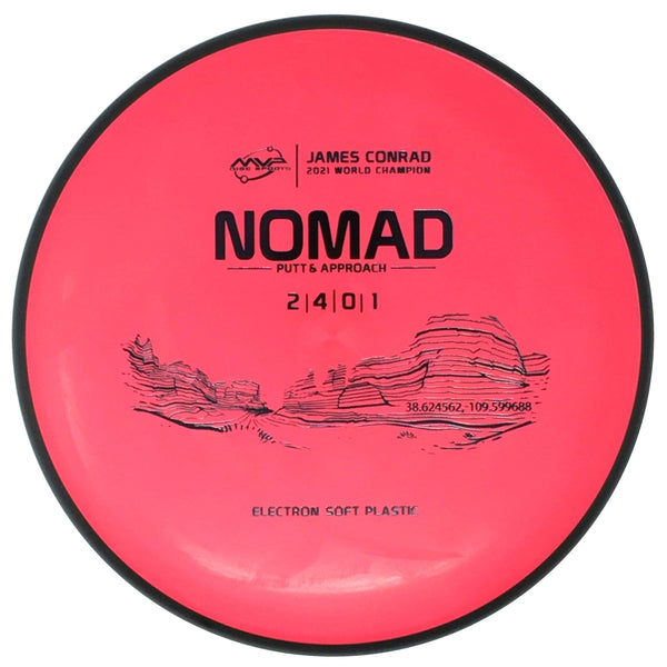 Axiom Nomad (Electron Soft, James Conrad 2021 World Champion) Putt & Approach