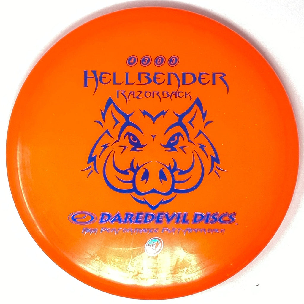 Daredevil Discs Hellbender (High Performance - Razorback) Putt & Approach