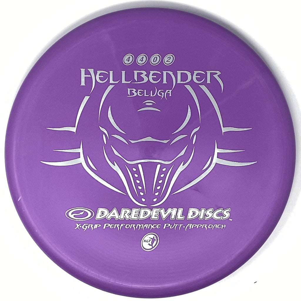 Daredevil Discs Hellbender (X-Grip Performance - Beluga) Putt & Approach