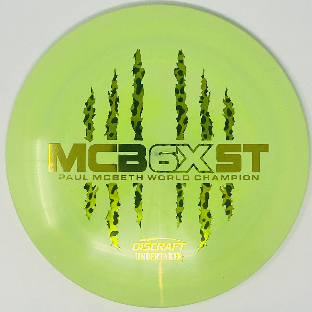 Discraft Undertaker (ESP, Paul McBeth 6X Claw) Fairway Driver