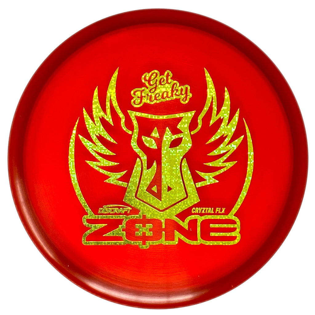 Discraft Cryztal Flx ZONE Get Freaky 174.5g Disc Golf Putt Discraft Cryztal Flx ZONE Get Freaky 174.5g Disc Golf Putt