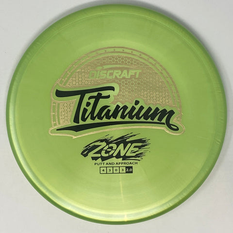 Discraft Zone (Titanium) Putt & Approach