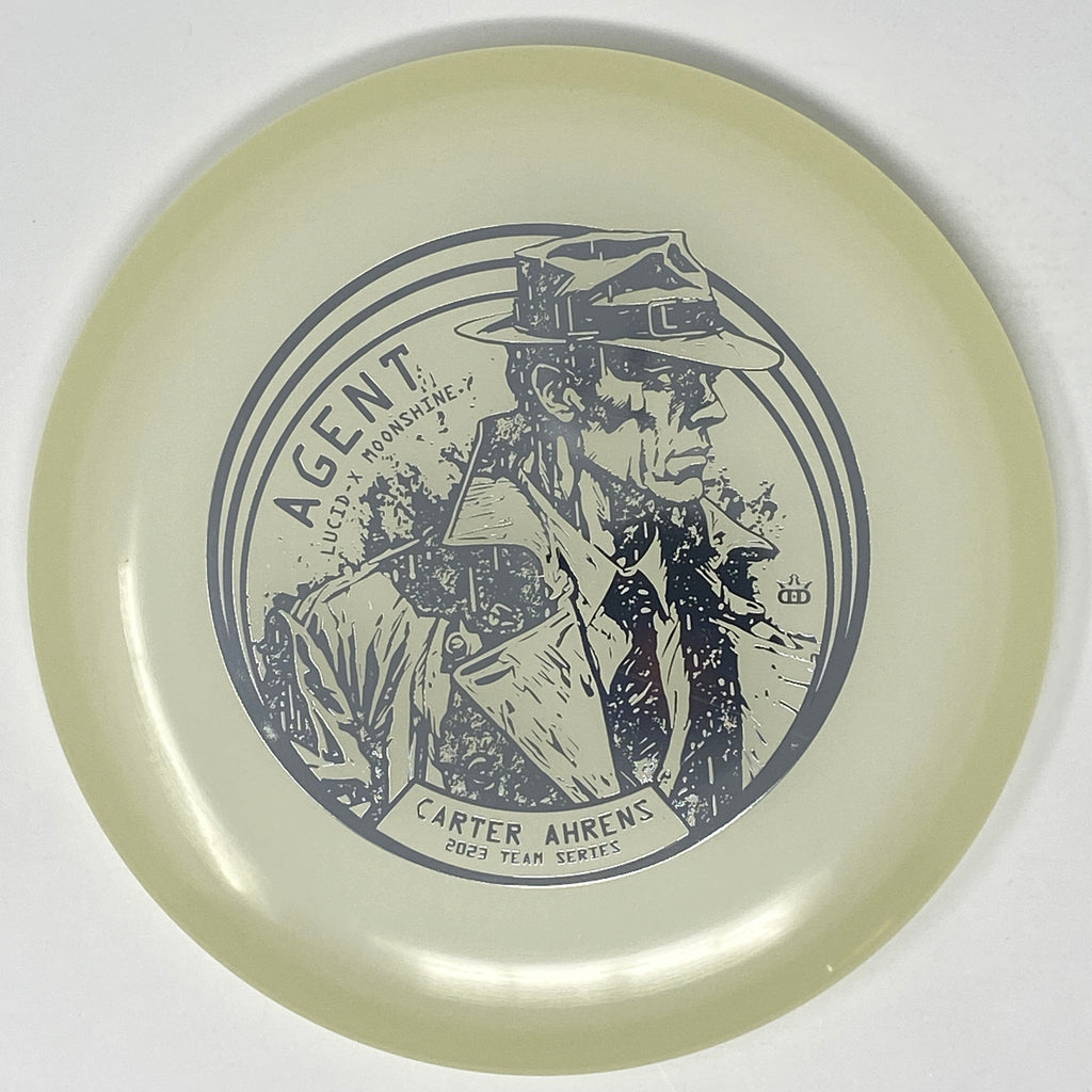 Dynamic Discs Agent (Lucid-X Moonshine - Carter Ahrens Secret Agent Stamp Team Series 2023) Putt & Approach