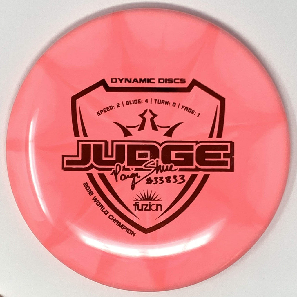 Dynamic Discs Judge (Fuzion Burst, Paige Shue 2018 World Champion) Putt & Approach
