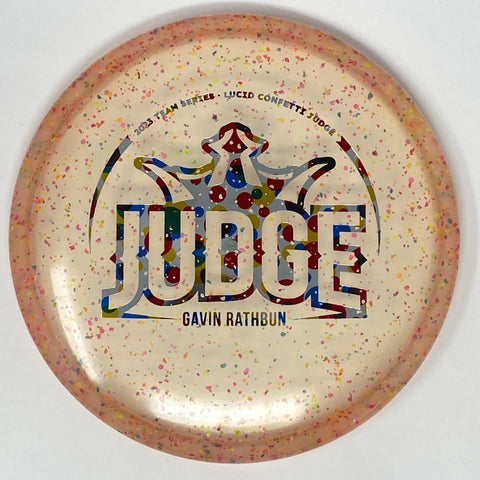 Dynamic Discs Judge (Lucid Confetti - Gavin Rathbun 2023 Team Series) Putt & Approach