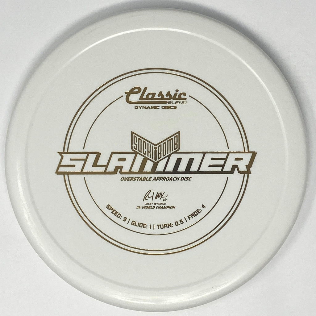Dynamic Discs Slammer (Classic Blend - Ricky "Sockibomb" Wysocki) Putt & Approach