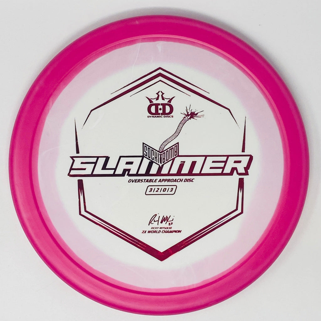 Dynamic Discs Slammer (Classic Supreme Orbit, Ricky "Sockibomb" Wysocki - Ignite Stamp V1) Putt & Approach