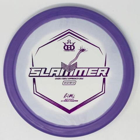 Dynamic Discs Slammer (Classic Supreme Orbit, Ricky "Sockibomb" Wysocki - Ignite Stamp V1) Putt & Approach