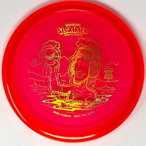 Dynamic Discs Slammer (Lucid Ice "Bath" - Ricky "Sockibomb" Wysocki) Putt & Approach