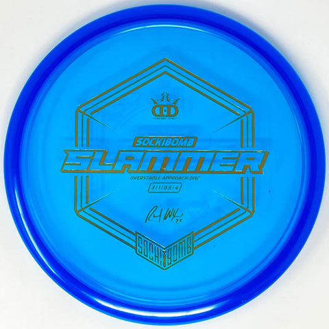 Dynamic Discs Slammer (Lucid Ice - Ricky "Sockibomb" Wysocki) Putt & Approach