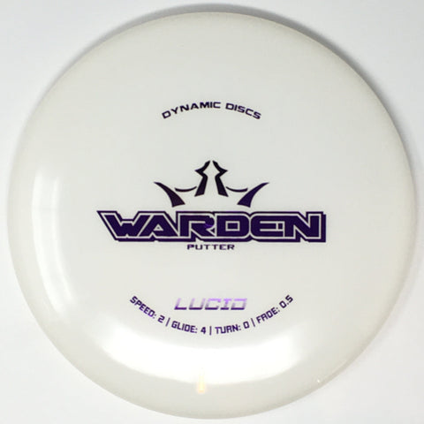 Dynamic Discs Warden (Lucid, White/Dyeable) Putt & Approach