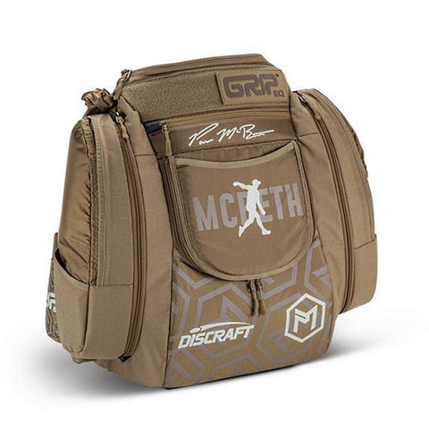 GRIPeq Discraft Disc Golf Bag (Paul Mcbeth GRIPeq AX5 Series Disc Golf Bag with Soft Luna, 22 - 26 Disc Capacity) Bag