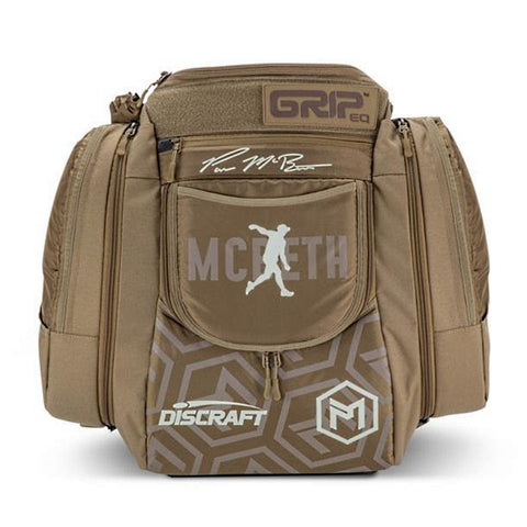 GRIPeq Discraft Disc Golf Bag (Paul Mcbeth GRIPeq AX5 Series Disc Golf Bag with Soft Luna, 22 - 26 Disc Capacity) Bag