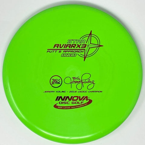 Innova AviarX3 (Star, Jeremy Koling 2016 USDGC Champion) Putt & Approach
