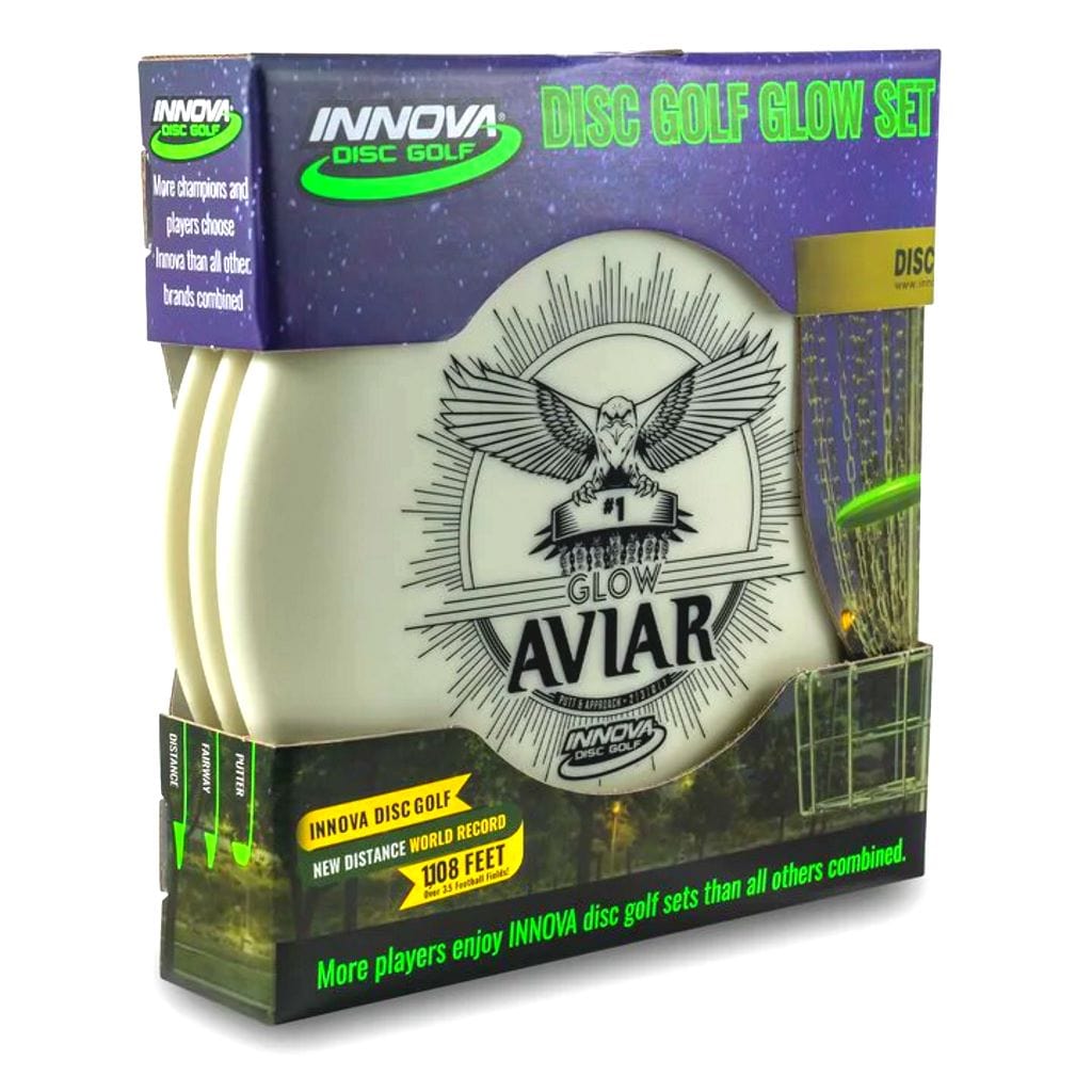 Innova Disc Golf Starter Set (Innova Glow Disc Golf Starter Set) Starter Set