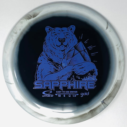 Latitude 64 Sapphire (Gold Orbit - Inverted Stamp) Distance Driver