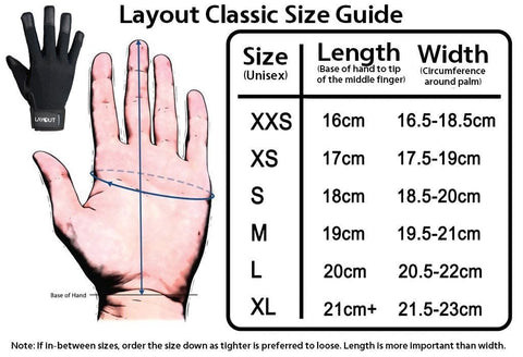 Layout Layout Gloves (Ultimate Frisbee Gloves) Apparel