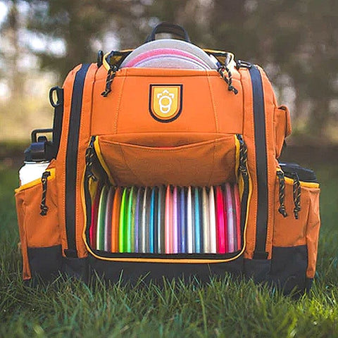 Squatch Disc Golf Squatch Disc Golf Bag (Calvin Heimburg Signature Legend 3.0 with Cooler, 40+ Disc Capacity) Bag