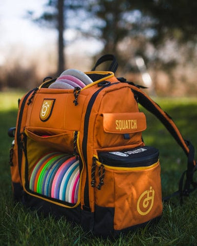 Squatch Disc Golf Squatch Disc Golf Bag (Calvin Heimburg Signature Legend 3.0 with Cooler, 40+ Disc Capacity) Bag