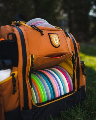 Squatch Disc Golf Squatch Disc Golf Bag (Calvin Heimburg Signature Legend 3.0 with Cooler, 40+ Disc Capacity) Bag
