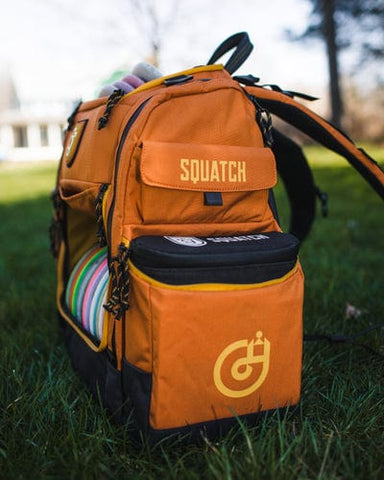 Squatch Disc Golf Squatch Disc Golf Bag (Calvin Heimburg Signature Legend 3.0 with Cooler, 40+ Disc Capacity) Bag