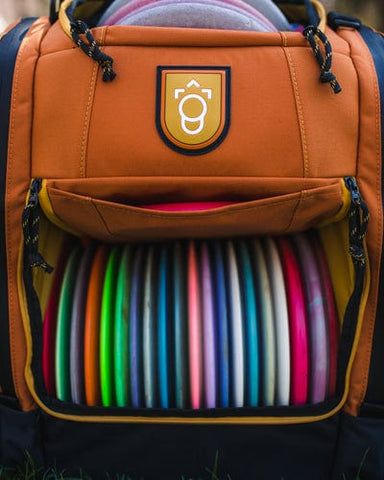 Squatch Disc Golf Squatch Disc Golf Bag (Calvin Heimburg Signature Legend 3.0 with Cooler, 40+ Disc Capacity) Bag