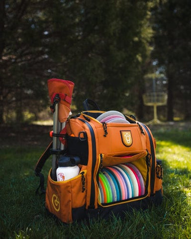 Squatch Disc Golf Squatch Disc Golf Bag (Calvin Heimburg Signature Legend 3.0 with Cooler, 40+ Disc Capacity) Bag
