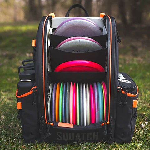 Squatch Disc Golf Squatch Disc Golf Bag (Link Disc Golf Bag with Cooler, 30+ Disc Capacity) Bag