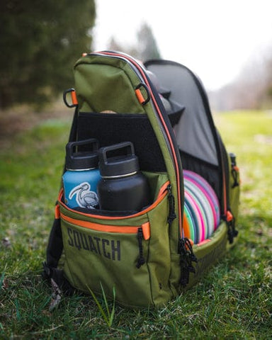 Squatch Disc Golf Squatch Disc Golf Bag (Link Disc Golf Bag with Cooler, 30+ Disc Capacity) Bag