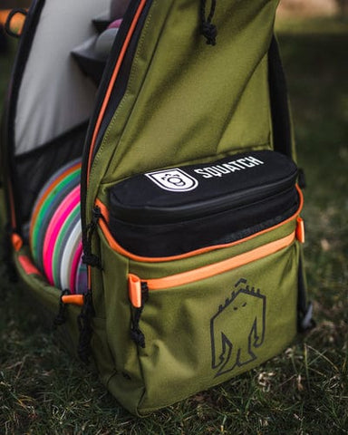 Squatch Disc Golf Squatch Disc Golf Bag (Link Disc Golf Bag with Cooler, 30+ Disc Capacity) Bag