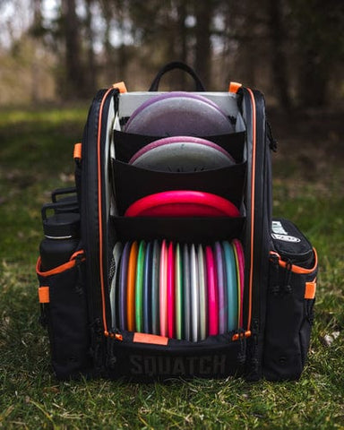 Squatch Disc Golf Squatch Disc Golf Bag (Link Disc Golf Bag with Cooler, 30+ Disc Capacity) Bag