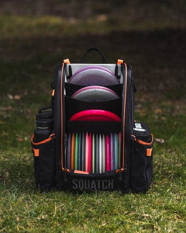 Squatch Disc Golf Squatch Disc Golf Bag (Link Disc Golf Bag with Cooler, 30+ Disc Capacity) Bag