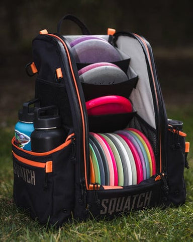 Squatch Disc Golf Squatch Disc Golf Bag (Link Disc Golf Bag with Cooler, 30+ Disc Capacity) Bag